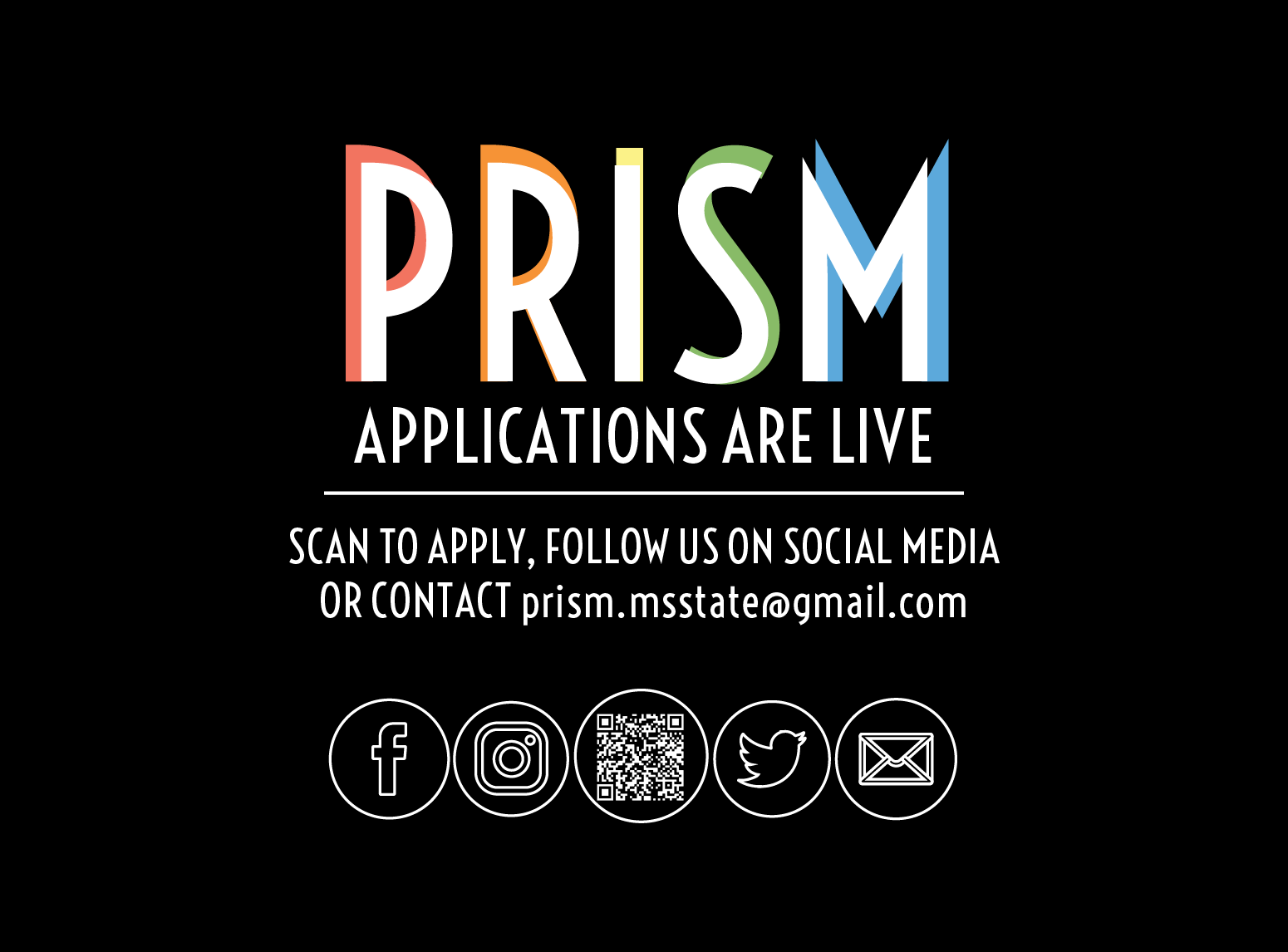 PRISM application information