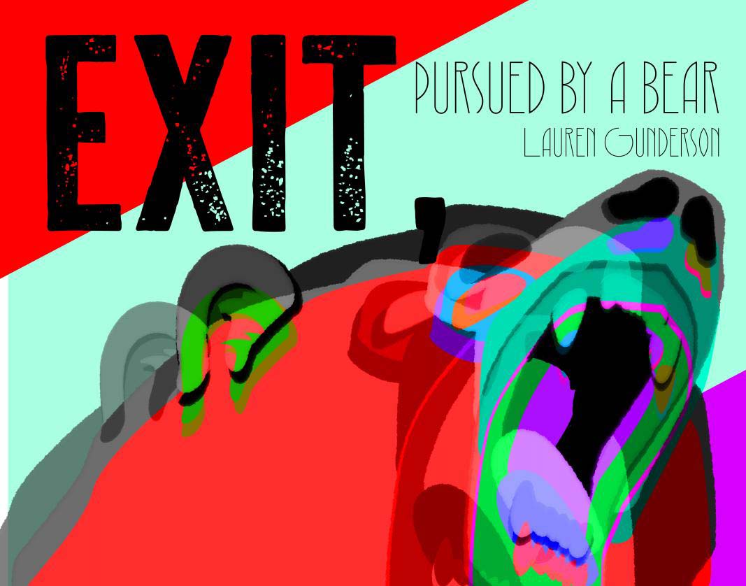 Exit Pursued by a Bear Poster for Theatre MSU performance