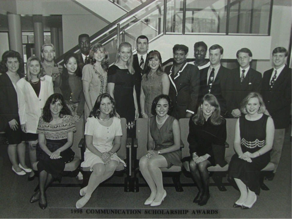 95-96 Department of Communication Scholarship Recipients