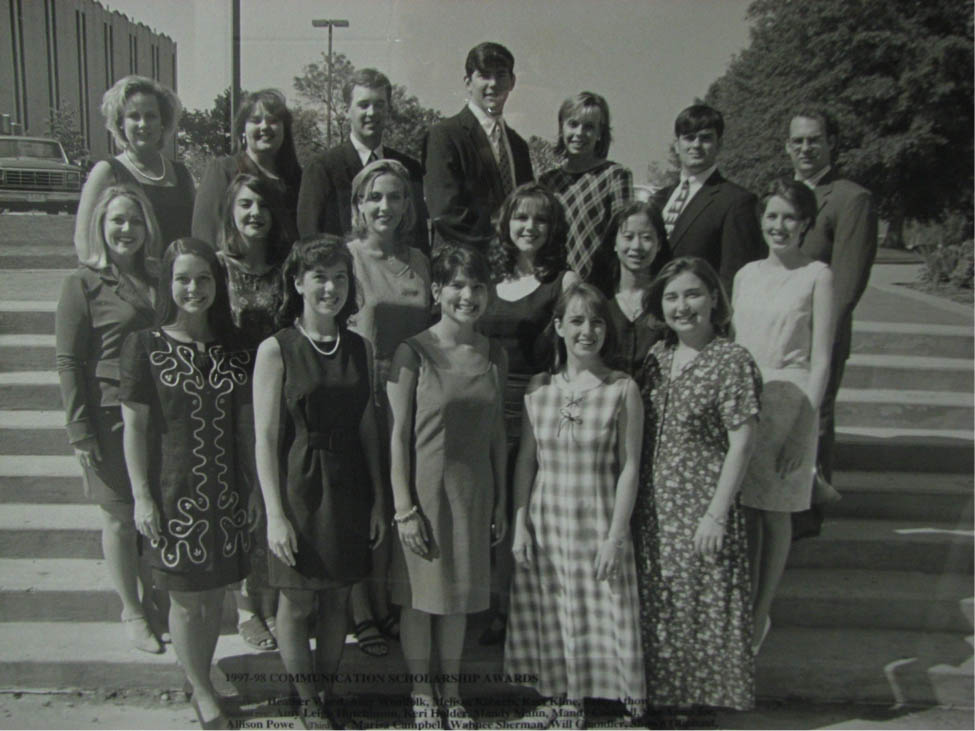 97-98 Department of Communication Scholarship Recipients