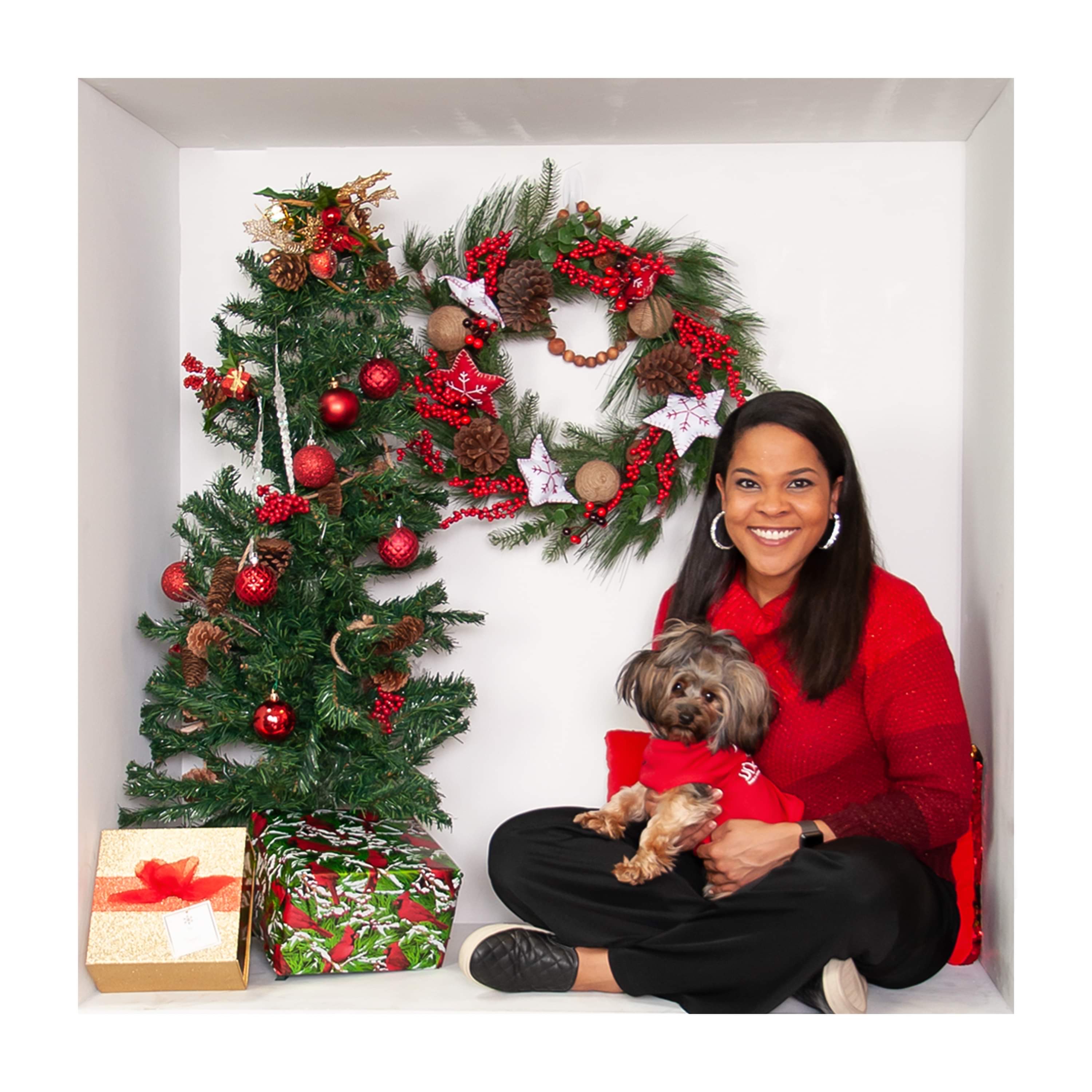 Victoria Bailey with Dog