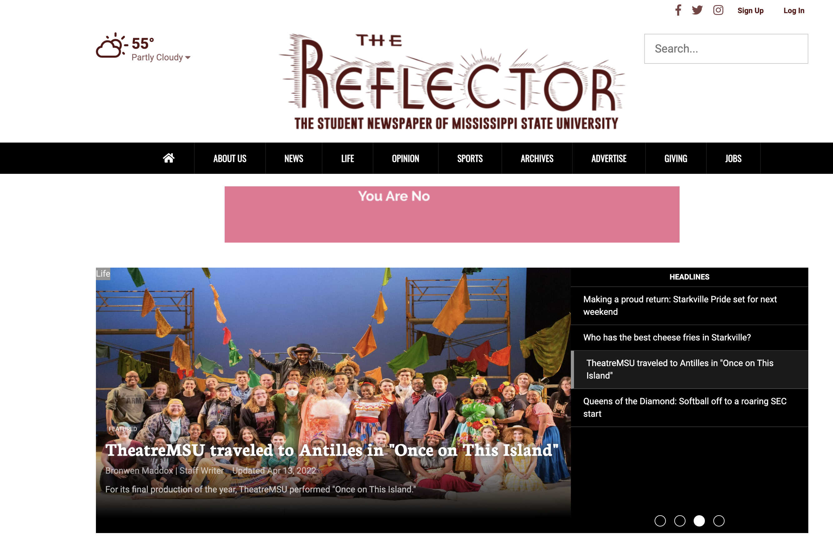 Reflector Online Screenshot