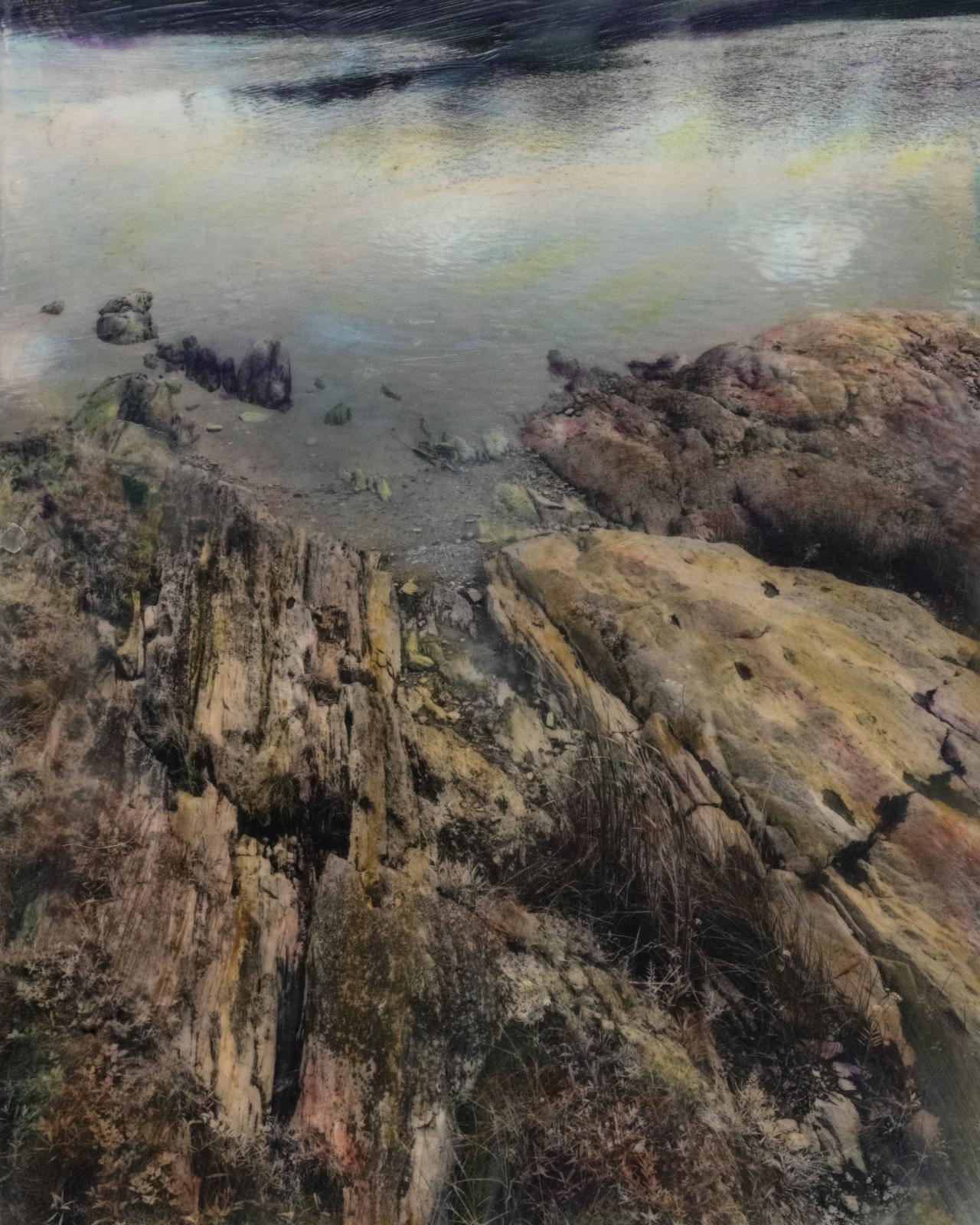 Wendy Roussin's Photo Encaustic Artwork "Untitled (FL)d"is currently on display (Sept 12-October 31) in the exhibition S)Light of Hand 2026 at The Photographer’s Eye Collective in Escondido, CA.
